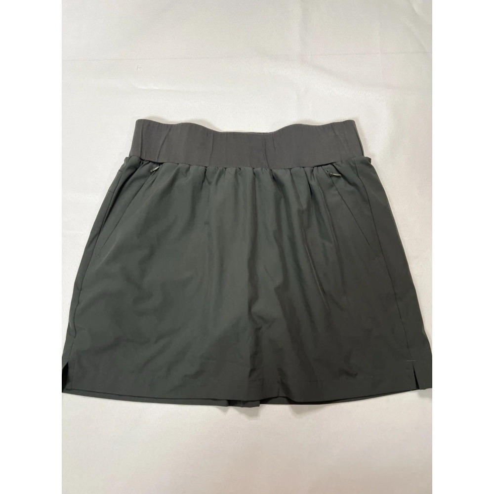 Quince Performance Tech Skort Women's Small Olive Built-In Shorts Preppy Summer